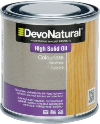 DevoNatural High Solid Oil kleurloos 100 ml