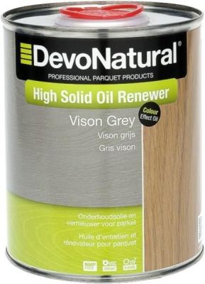 DevoNatural High Solid Oil Renewer vison grijs 1 L