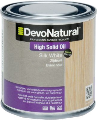 DevoNatural High Solid Oil Silk White 100 ml